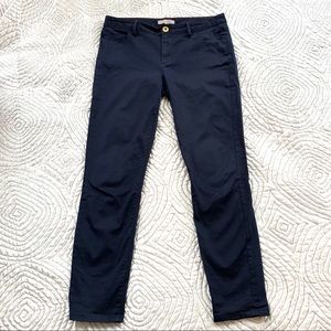 Banana Republic Navy Sateen Pants
